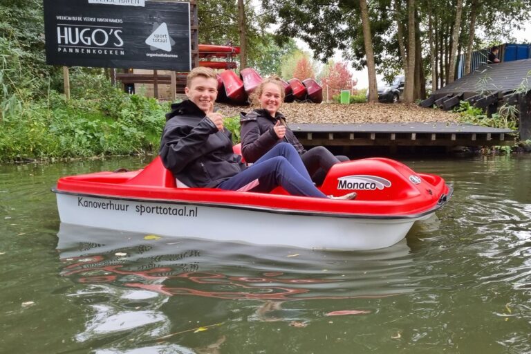 Waterfietsen De Veense haven Veenendaal
